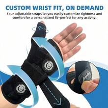 Carpal Tunnel Wrist Brace Day And Night Support Thumb Spica Splint For Right Hand Ideal For De Quervains Tenosynovitis Tendonitis Wrist Brace With Thumb Support L XL Women And Men BlackGray