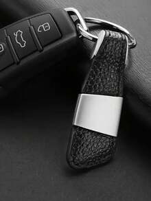 Personalized Name & Number Car Key Chain Keyring, Unisex - Multicolor - View 2