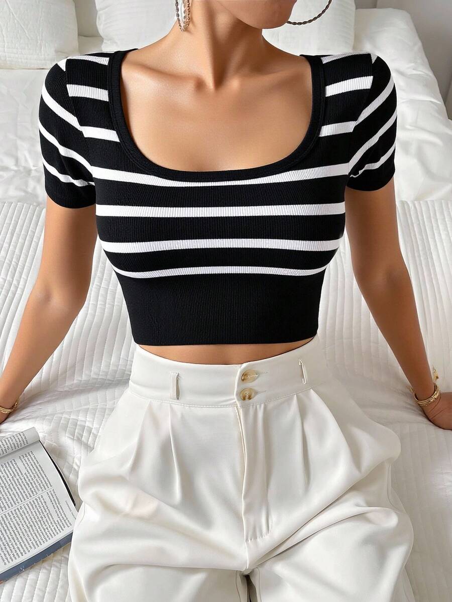 Women T-Shirts - Black - View 1