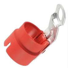 Red Trailer Plug Holder 7 Pin /13 Pin Trailer Connector Trailer Parts Mounting On Trailer Drawbar Parking Cover Accessories