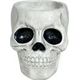 Fiestas Guirca Calavera Decorativa de Resina Estilo Macabro para Fiestas Temáticas, Decoración de Halloween y Manualidades, Figura de Calavera con Detalles Realistas y Piedra Negra, Ideal para Decorar Espacios y Celebraciones Espeluznantes - Envío GRATIS ✅ Entrega 24/48h a España (península) - Multicolor - Ver 2