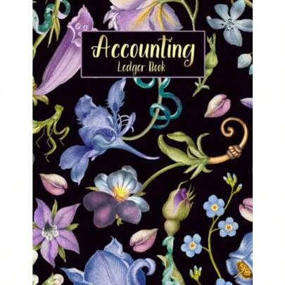 Accounting Ledger Book: A Simple Accounting Ledger Log Book For Small Business And Bookkeeping Income Expense Organizer Notebook And Tracker For Beginners And HomeBased Businesses Large 120 Pages