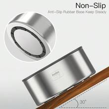 82oz Double Layers 304 Stainless Steel Dog Bowl - Insulated Durable Non - Slip Base Easy To Clean BPA -  Dog Food And Bowl - 82盎司 - 查看 9