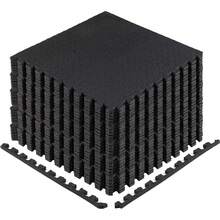 Interlocking EVA Foam Floor Tiles For Home Gym, 24 Sq Ft To 120 Sq Ft Puzzle Exercise Mat With Border For Workout Equipment