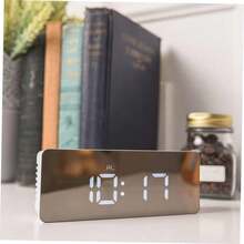 Đồng hồ báo thức tự động điều chỉnh độ sáng này có thể sử dụng cả ngày lẫn đêm. Đồng hồ báo thức kỹ thuật số LED có hai chế độ báo thức, hiển thị nhiệt độ, tự động điều chỉnh độ sáng ngày/đêm, định dạng giờ 12/24, chức năng báo lại và hỗ trợ nguồn USB/pin. Thích hợp để đặt trên bàn làm việc tại nhà, trang trí nhà cửa, và cũng là một món quà tuyệt vời cho bạn bè và gia đình. - Nhiều màu - Xem 6