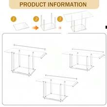 亚克力分层甜点蛋糕食品托盘餐饮派对婚礼展示架，透明亚克力圆形蛋糕展示架，婚礼生日自助餐桌，多层甜点展示架 - 透明 - 查看 5