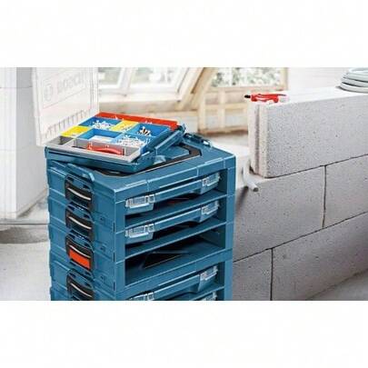 Bosch Professional I-BOXX 53 - Tool Box (LS-BOXX Compatible, Height 53 Mm)