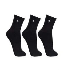 LUPO Lupo Socks - Kit With 3 Pairs Of Men's Lupo Mid-Calf Socks - 黑色 - 查看 1