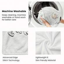 Luxury Plush Easter Blanket Cute Bunny Easter Egg Flower Leaves Throw Blanket For Couch,Lightweight Soft And Warm Throws Blankets For Sofa Bed Living Room In Spring 50"X40", Cozy Soft Flannel Blanket & Suitable For Birthday Anniversaries, Valentine's Day, Thanksgiving, Christmas, Halloween, Wedding, New Year Gifts Provide Personalized Ideal Gifts For Her, Him, Family Members, Boyfriends, Girlfriends, Fathers, Family Members, Mothers, Lovers, Daughters, Sons, Grandfathers, Grandmothers, Friends, Classmates And Pets. Sofa, Bed, Car, Bedroom, Living Room, Office, Outdoor Camping, Beach, Wall Decoration, Bedroom Decor,  Halloween Blanket, Fall Decor, Fall Decorations For Home, Christmas Party Theme Blanket, Christmas Decor, Office Decoration - 彩色 - 查看 9