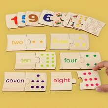 1-10 Number Matching Puzzle Cards, Counting Toys, Math Manipulatives, Math Games For Kids, Preschool Puzzles, Matching Games, Kindergarten Learning Activities, Classroom & Home Essentials, Great Christmas & Birthday Gifts For Boys And Girls - Multicolor - View 9