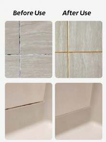 1pc Tile Grout Marker Pen, Waterproof And Mildewproof ,Quick Drying Special Color-Changing Sealer For Tile Gaps, Dry-Fast Furniture Touch-Up Pen