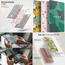 VULKIT RFID Blocking Cards Slim RFID Card Blocker And NFC Contactless Card Protector For Your Wallet And Passport For Travel Outdoor - Combo3pcs - View 1