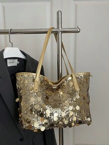 Fashionable Large Capacity Shoulder Tote Bag For Women, Design