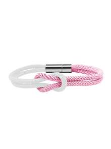 Bracelet tressé fait main, bracelet de corde ajustable vintage bohème coloré, nœud en forme de 8, cadeau de couple bicolore