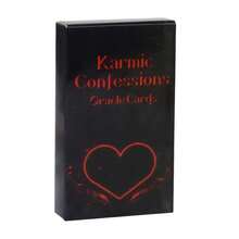 Confession Oracle Cards: Card Game, Daily Self-Discovery Oracle Cards, Suitable For Party Entertainment, Suitable For Players Aged 14 And Up, And A Valentine'S Day Gift.