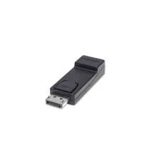 Adaptador DisplayPort a video pasivo convertidor señal digital a analógica accesorios tecnología informática compatible con monitores proyectores laptops fácil instalación alta resolución uso profesional oficina hogar - Negro - Ver 1