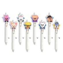 1件SKZOO热门动漫周边商品，Kpop动漫文具用品，高品质文具礼品，小惊喜，适合送给朋友和家人，款式随机