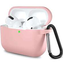 兼容系列保护壳，防震硅胶全包覆保护套，适用于 4/ Pro/ Pro 2/ Pro 3/ 1/2/3代，支持无线充电，配有耐用登山扣，正面LED指示灯可见。