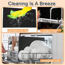 2pcs Oven Liners, Easy To Clean Protective Mats For Oven/Gas Stove Bottom, Non-Stick & Heat Resistant For Home, Outdoor Camping & Grilling