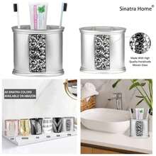 Plateado + Sujetador para cepillo de dientes