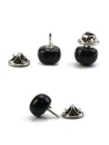 5/10 قطعة أزرار ذات ملمس اللؤلؤ - أزرار قابلة للتعديل بدون خياطة، أزرار كروية لامعة للزينة، مناسبة للقمصان والفساتين والسترات والأعلى، متينة وسهلة التشغيل، أزرار بريق عصرية، أزرار رأس مسطحة أنيقة، مناسبة للكارديجان والمعاطف