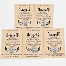 5pcs Angel Keychain Set, Circular Rings With Motivational Cards, Suitable For Bag Decoration, Gift For Family, Friends, Party, Appreciation, Motivation, Christmas, Classroom Rewards, New Year