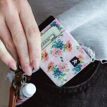 Slim Minimalist Wallet Front Pocket Credit Card Holder For Men - Black - View 6