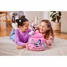 Poping Puppies Husky de Zuru Surprise Puppy Plush, Plushies Ultra Soft, Interactive, Pet Puppy para nias y nios - Fornido - Ver 6