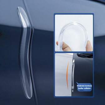 Protectores invisibles para el borde de la puerta del coche, protector de puerta automotriz anti-colisión y anti-arañazos, protector de espejo retrovisor, pegatina para puerta de coche, accesorios para automóvil