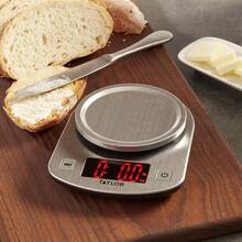 Bscula de cocina digital, 12 libras, acero - Acero inoxidable + 11 Pounds - Ver 2