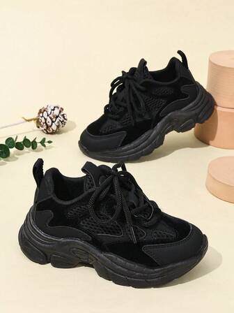 Children's Fashionable New Anti-Slip Wear-Resistant Lightweight Soft-Sole Casual Sports Shoes, Suitable For Spring And Autumn