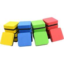 Gatuida 24piezas Borrador Magnético Para Pizarra Blanca De Borrador De Pizarra Cuadrado Pequeño Adecuado Escuela Oficina Material Escolar Oficina - 1 - Ver 2