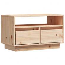 vidaXL TV-Schrank 60 x 35 x 37 cm Massivholz Kiefer
