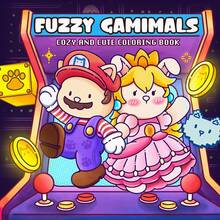 1 Piece Interesting Cartoon Style Adult Coloring Book, Containing 40 Pages Of Animal Adventure Patterns With Game-Like Illustrations, Clear Lines, Fine Paper, Easy To Color, Suitable For Daily Art Creation, Stationery, School Supplies, Great Gift For Girls, Valentine's Day, New Year - Color - View 1