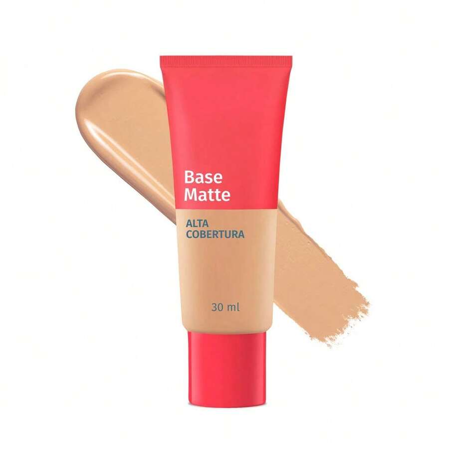 Base Líquida Matte Alta Cobertura- 30ml - COR 5 - Visão 1
