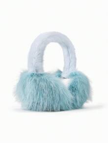 1 chiếc bịt tai ấm áp mềm mại thời trang tối giản dành cho nữ, thích hợp cho mùa đông, phụ kiện mùa đông - Nhiều màu - Xem 11