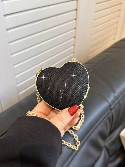 New Leopard Print Acrylic Box Clutch Bag, Fashion Handbag With Chain Strap, Shoulder Bag For Parties, Dates, Gifts