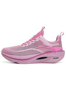 Women's Casual Sports Sneakers, Running Shoes, White Shoes, All Season Shoes, Student Shoes - Pink - View 15