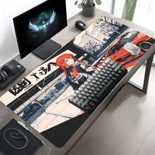 1 Tấm lót chuột mở rộng hình cô gái đua xe Anime ngầu và xe hơi đỏ - Tấm lót bàn chơi game nghệ thuật Cyberpunk cỡ lớn cho văn phòng và chơi game, Tấm lót chuột thẩm mỹ, Tấm lót cao su có thể giặt được, cạnh khóa chống trượt, nhiều kích cỡ, thích hợp cho văn phòng tại nhà, quà tặng tuyệt vời cho gia đình và bạn bè - màu sắc - Xem 12