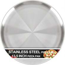 13.5 Inch Round Pizza Pan Set Of 2, Professional Non-Stick Metal Baking Sheets For Oven, Large Cookie Tray For Cooking Pizza, Cake, Pie, And Pastries, Easy Cleaning & Dishwasher - 1 - 查看 10