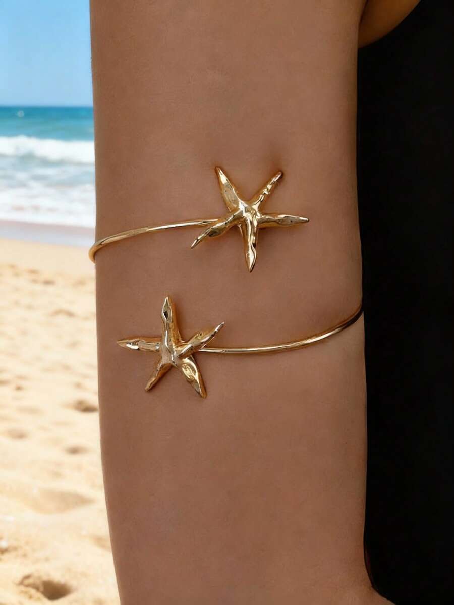 1pc Minimalist Arm Sleeve, Casual & Fashionable, Suitable For Daily Wear,Jewellery,Accessories - T28 - View 1