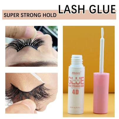 1pc White Eyelash Glue, Ultra-Strong Adhesion, Dries Transparent, Waterproof For Lasting Wear, Stays Secure No Matter What- Festival Gifts, Halloween, Christmas
