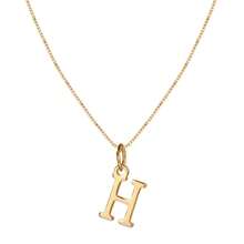 European And American Cross-Border Hot-Selling 26 English Alphabet Necklace Creative Simple Box Chain English Alphabet Pendant Collarbone Chain - Hình ảnh - Xem 7