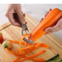 1PCS Stainless Steel Double-Sided Peeler Kitchen Tool Peeler Fruit Knife Household Apple Potato Peeler Melon Planer