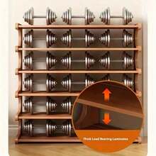 LOVEWE 4/5/6-Tier Natural Wood Color Wooden Shoe Rack - Multi-Layer Freestanding Shoe Storage Organizer With Wood Grain Finish, Stackable Shoe Shelves For Entryway, Closet, Hallway, Mudroom, And Front Door, Space-Saving Narrow Shoe Organizer Fits 15-24 Pairs Of Shoes, Easy Assembly Home Storage Supplies For Renters​