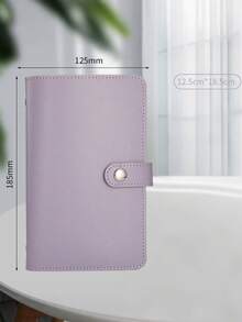 [Cash Storage]Cash Storage Notebook With 50pcs Of Inner Can Hold 100 Banknotes, With Banknote Photos, Stamps, Bank Card Storage Book A6 Large Capacity Cash Storage Notebook - Multicolor - View 17