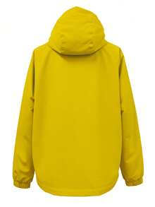 Women's Outdoor Waterproof Hooded Jacket - Warm Windproof Softshell Cargo Coat