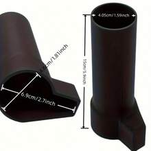 One-Piece Electric Scooter Throttle Handle Adapter - Quick Disassembly Without Tools, Non-Ergonomic Handle Design, Enhanced Throttle Sensitivity, Suitable For Scooters, Go-Karts And Motorcycles, Durable Throttle Lever Replacement, Smooth Surface, Upgraded Scooter Accessory, No Battery Required, Easy Installation And Removal.