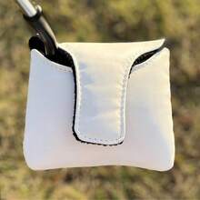 1pc Golf Club Head Cover, Skull Embroidery Waterproof And Durable Golf Club Protective Cover, Convenient Magnet Closure Design. Choose From Three Different Colors And Protect Your Golf Club With A Protective Cover - Multicolor - View 7