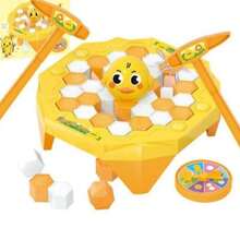 2025新品 - 企鹅破冰 - 儿童桌游 - 锤击冰块 - 桌面破冰游戏 - 亲子互动玩具 - 礼物 - 生日礼物 - 节日礼物 - 彩色 - 查看 5